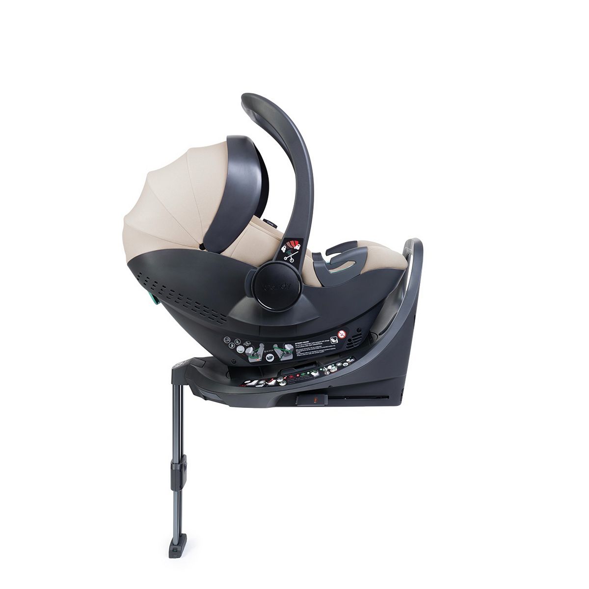 Icandy Cocoon 360 Car Seat & Base Sandstone