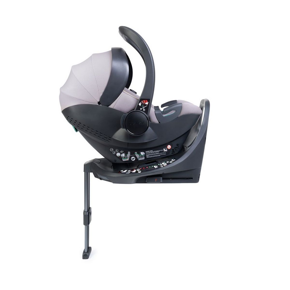 Icandy Cocoon 360 Car Seat & Base Storm Grey