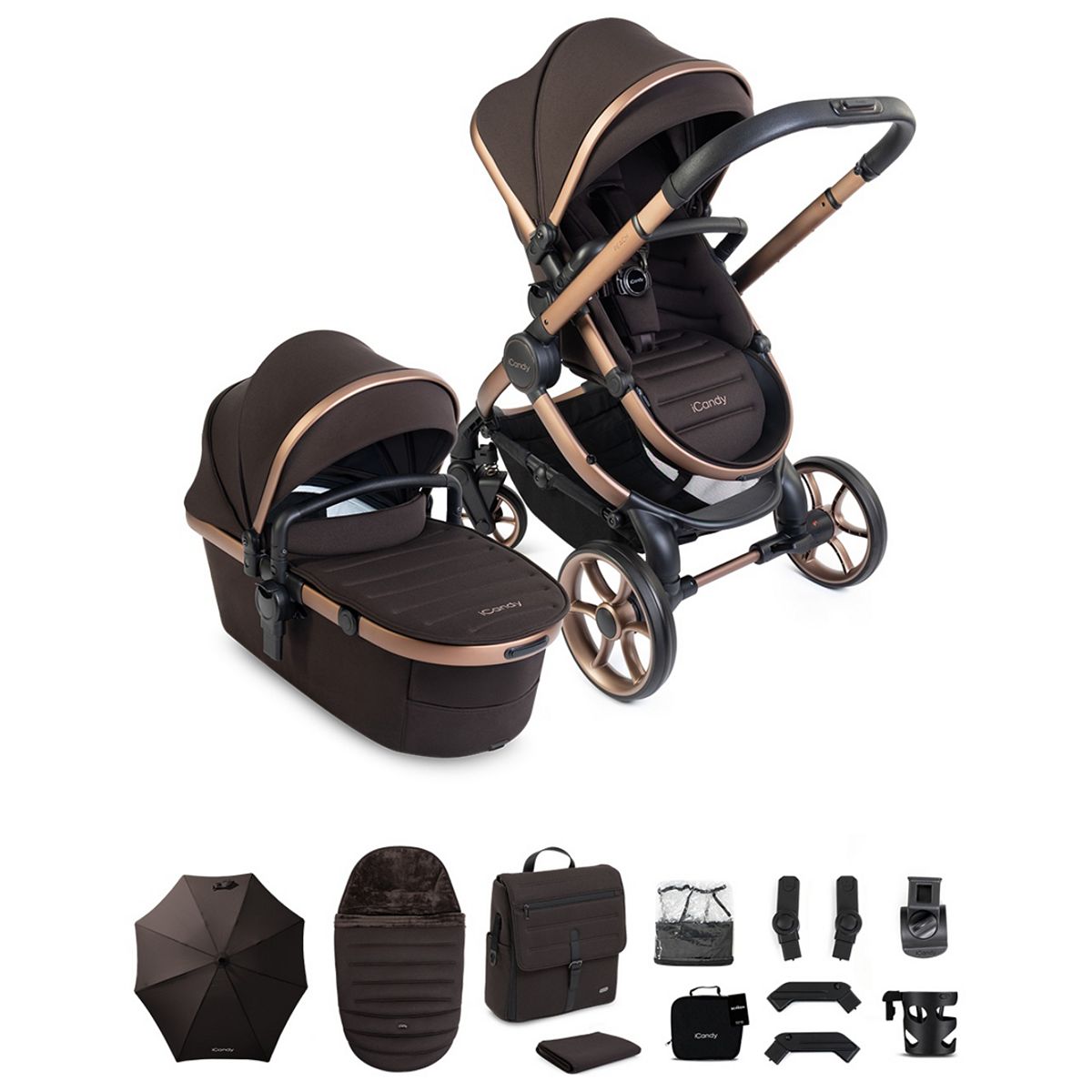 Icandy Peach 8 Pecan Complete Bundle