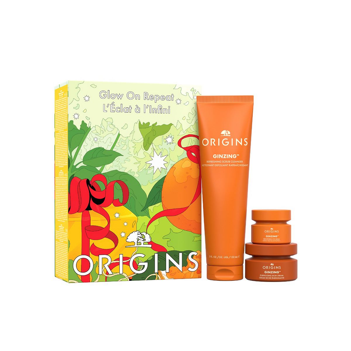 Origins Ginzing Glow On Repeat Set