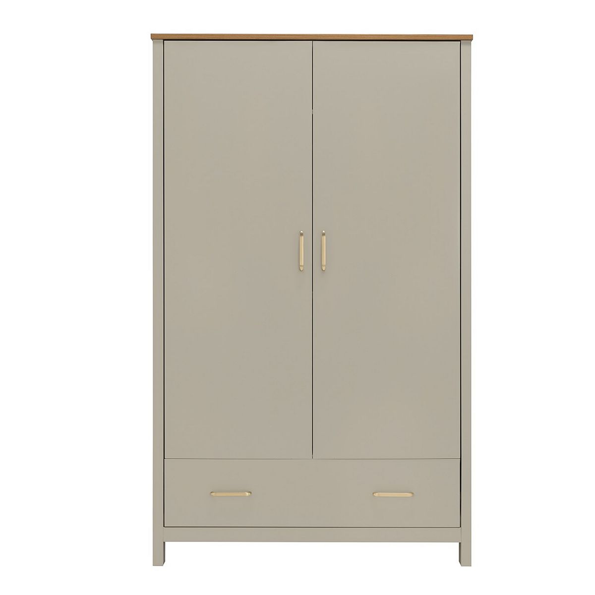 Babymore Mira Nursery Wardrobe Cashmere Warm Oak