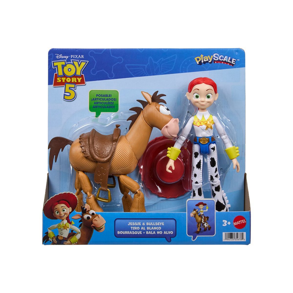 Mattel Toy Story Figure Jessie And Bullseye