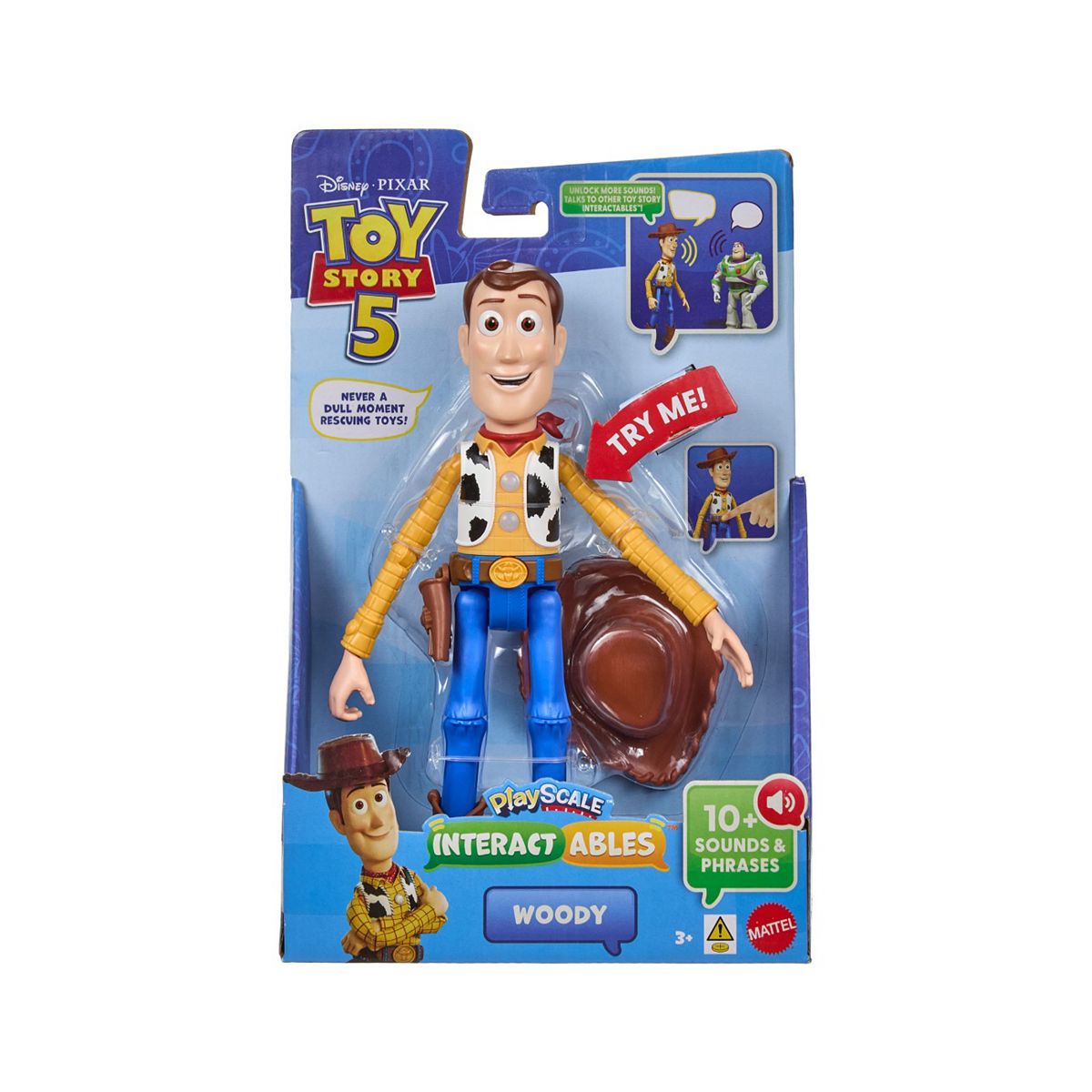 Mattel Toy Story Feature Figure Woody