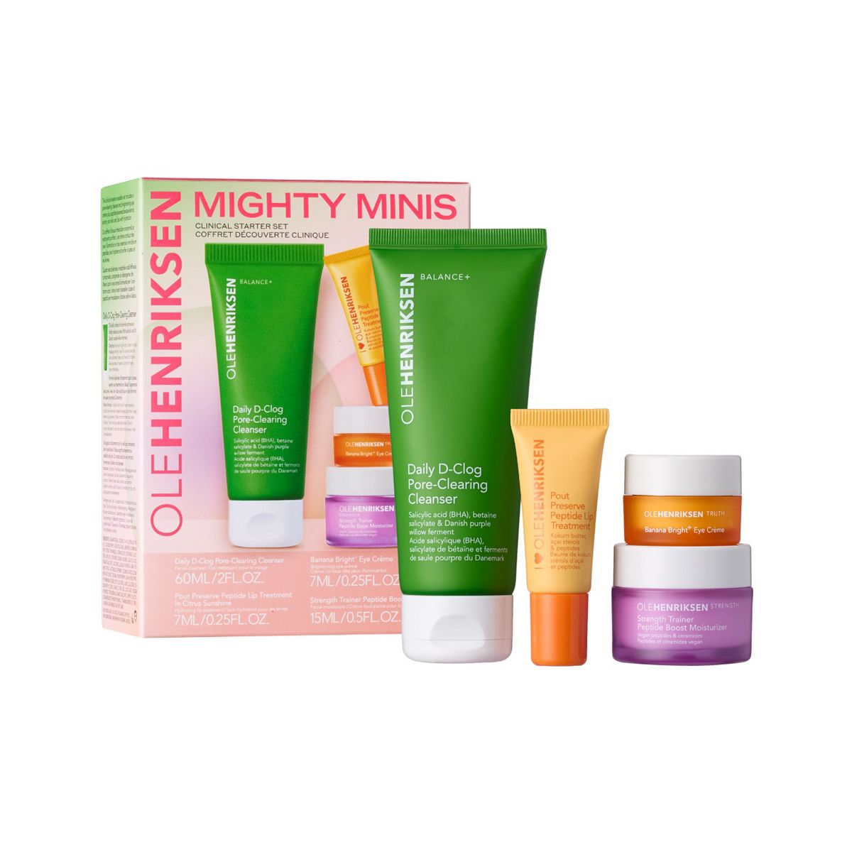 Ole Henriksen Mighty Minis Clinical Skincare Starter Set
