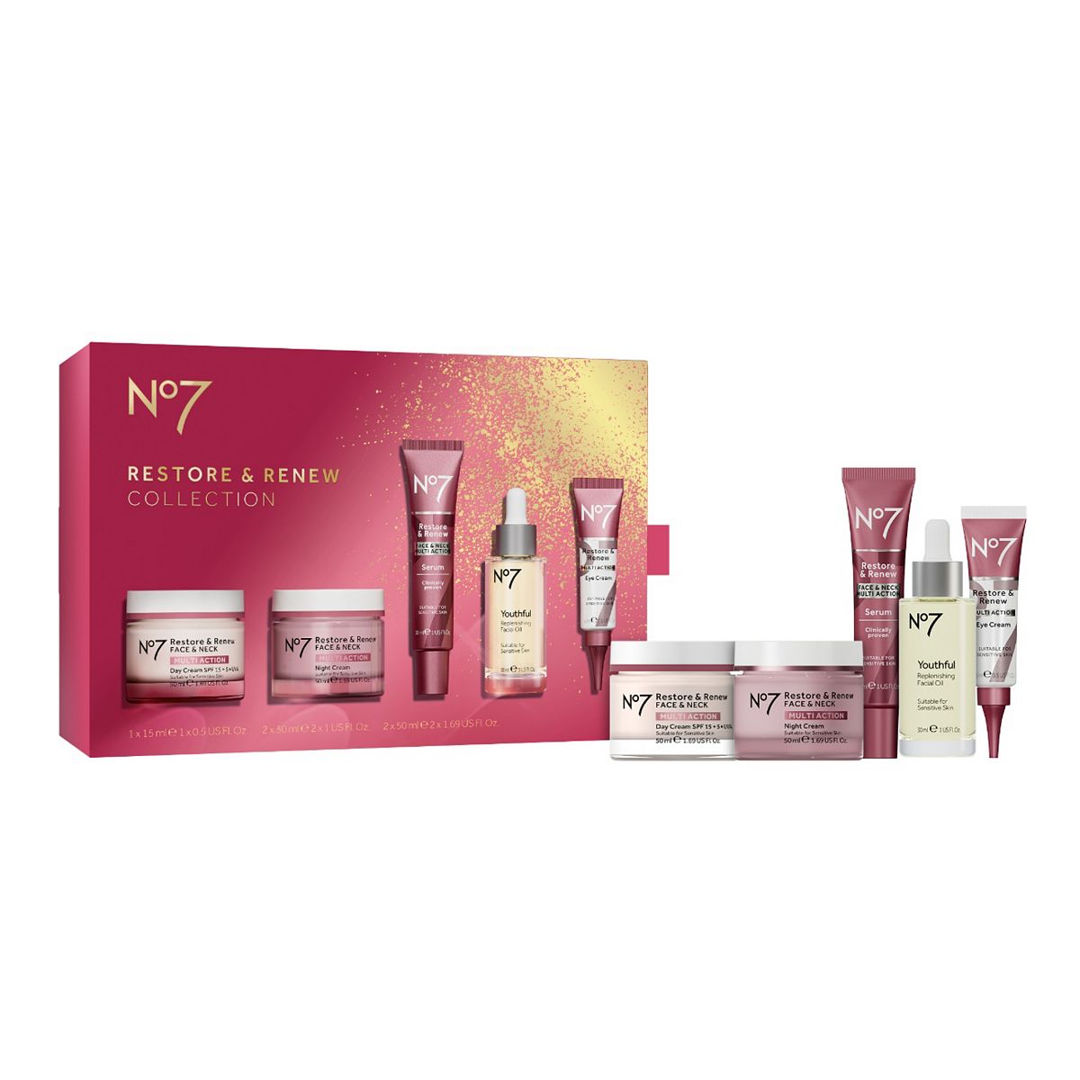 No7 Restore & Renew Collection