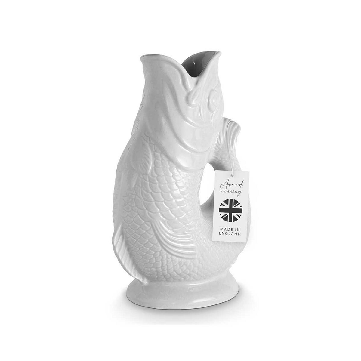 Wade Fish Jug 1.2L White