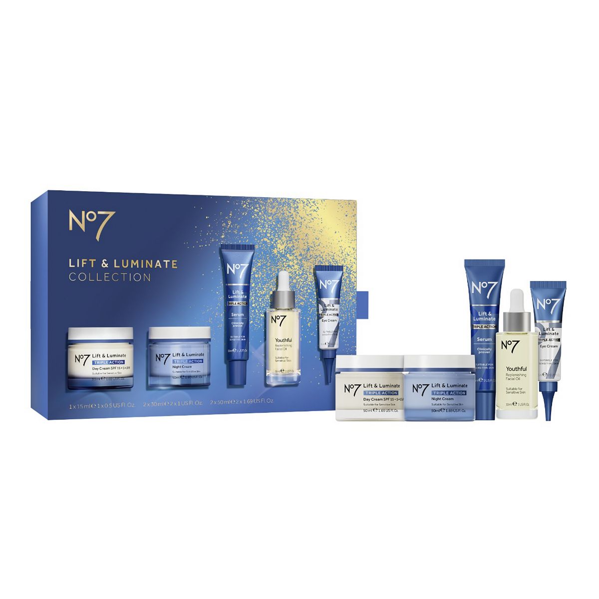 No7 Lift And Luminate Collection