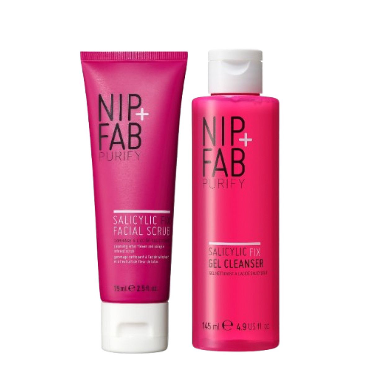 Nip+Fab Salicylic Fix Cleanser & Scrub Bundle