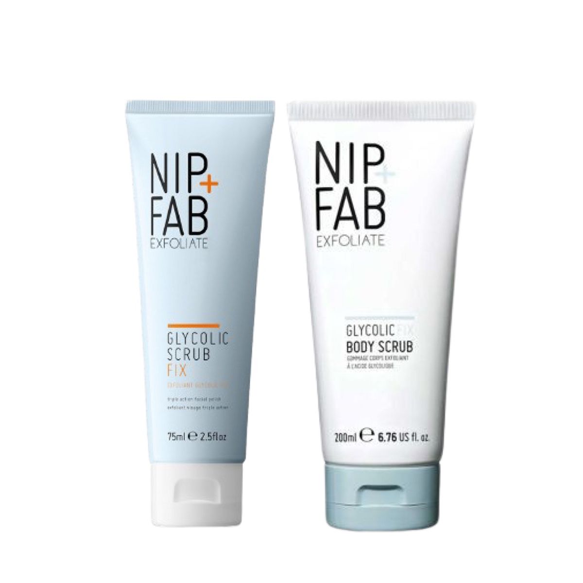 Nip+Fab Glycolic Fix Face & Body Scrub Bundle