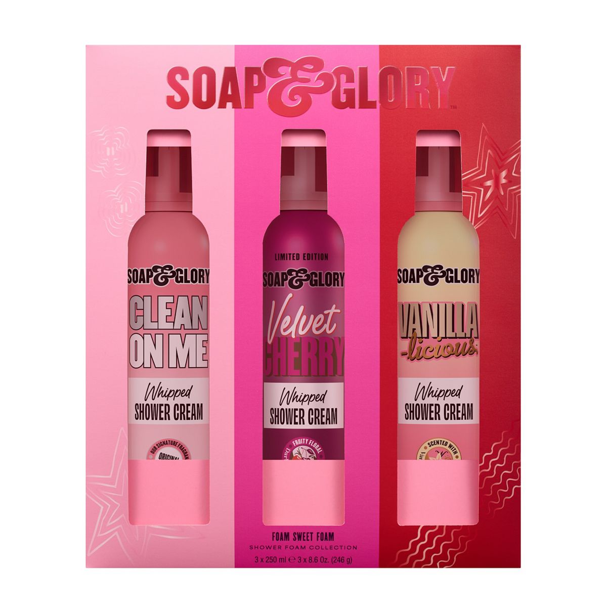 Soap & Glory Foam Sweet Trio Gift Set