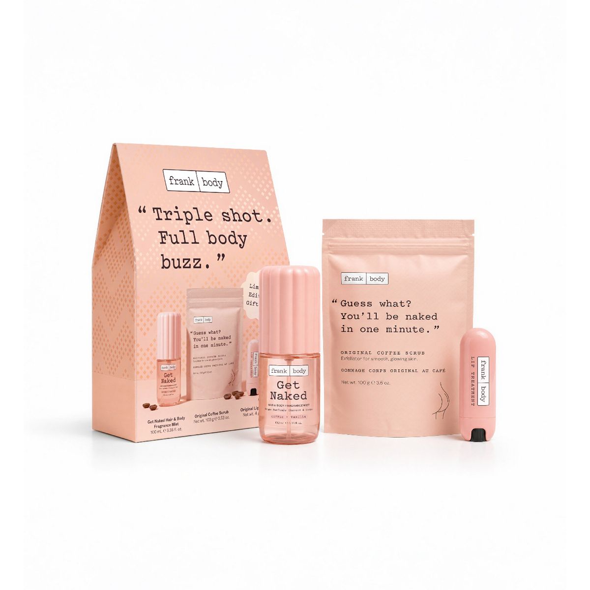Frank Body Triple Shot Kit