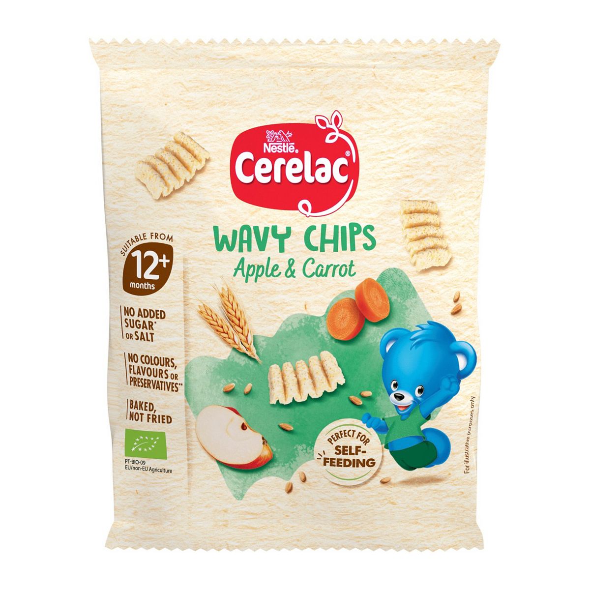 Cerelac Apple And Carrot Wavy Chips 7g