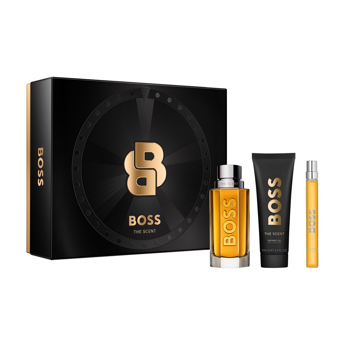 Boss The Scent For Men Trio Gift Set