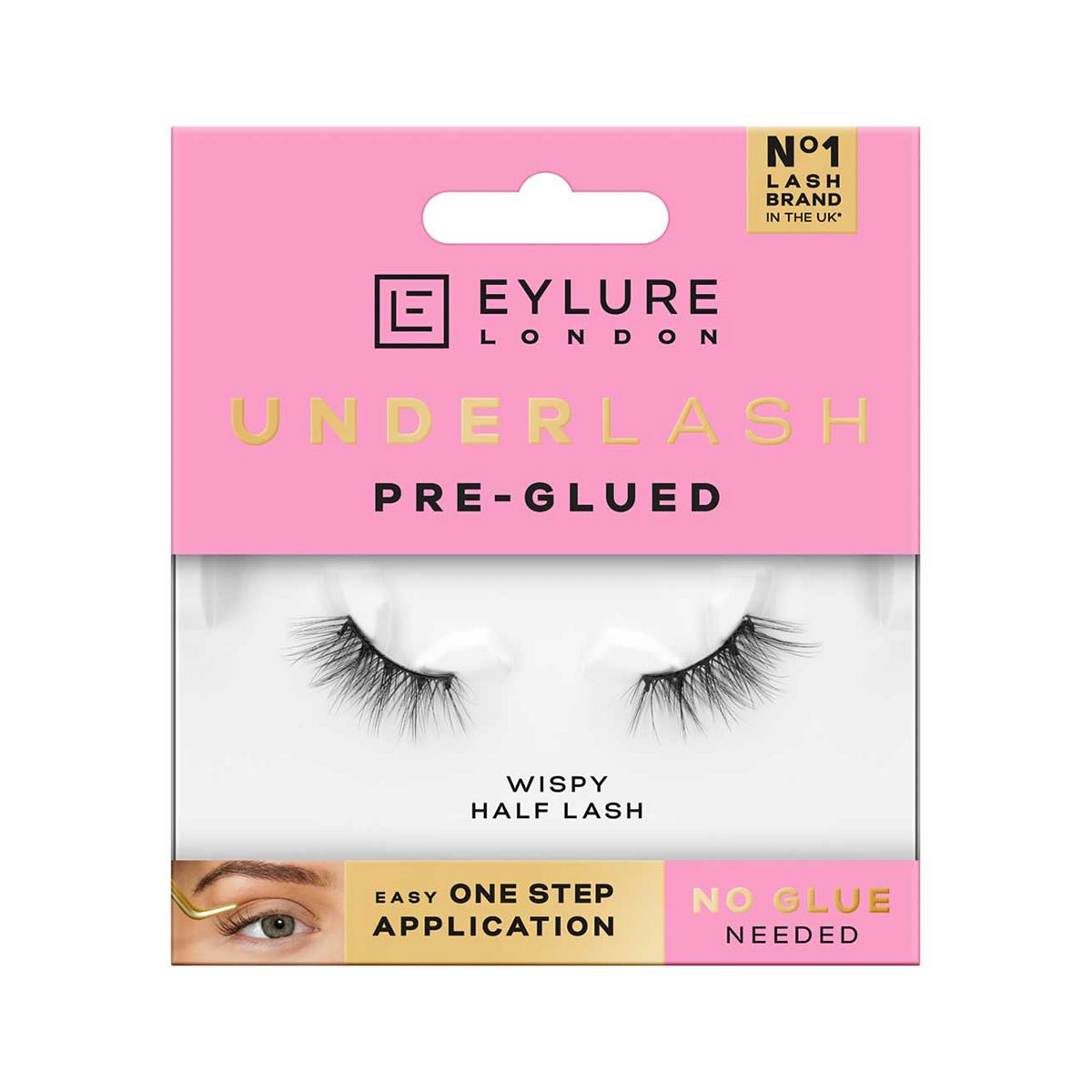 Eylure Pre-Glued Underlash Half Lash Wispy