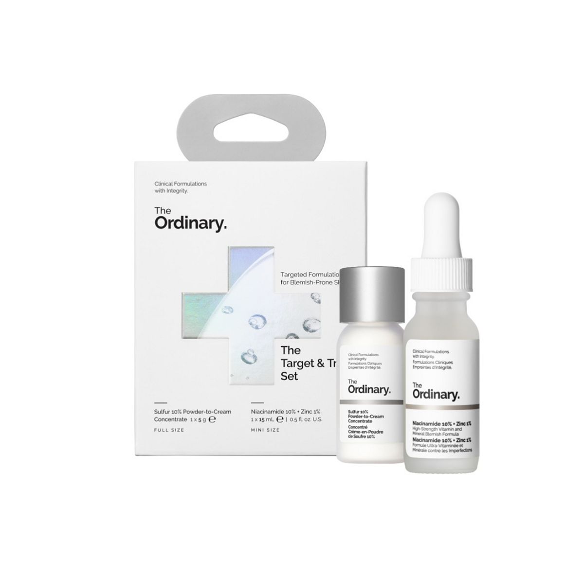 The Ordinary Target & Treat Skincare Gift Set For Blemish Prone Skin