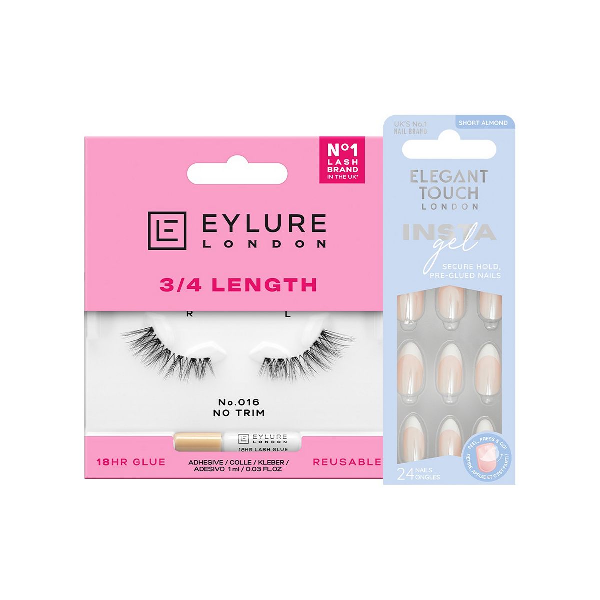 Eylure Elegant Touch Nail & Lashes Duo Bundle