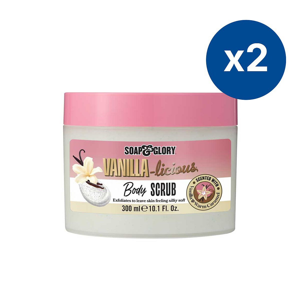 Soap & Glory S&g Vanila-Licious Body Scrub Duo Bundle