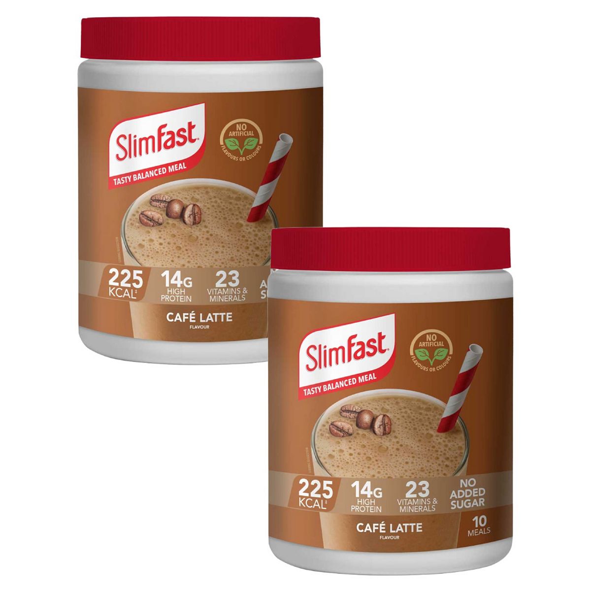 Slim Fast Cafe Latte Flavour Shake Bundle