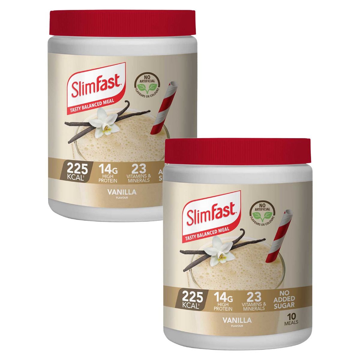 Slim Fast Vanilla Flavour Shake Bundle