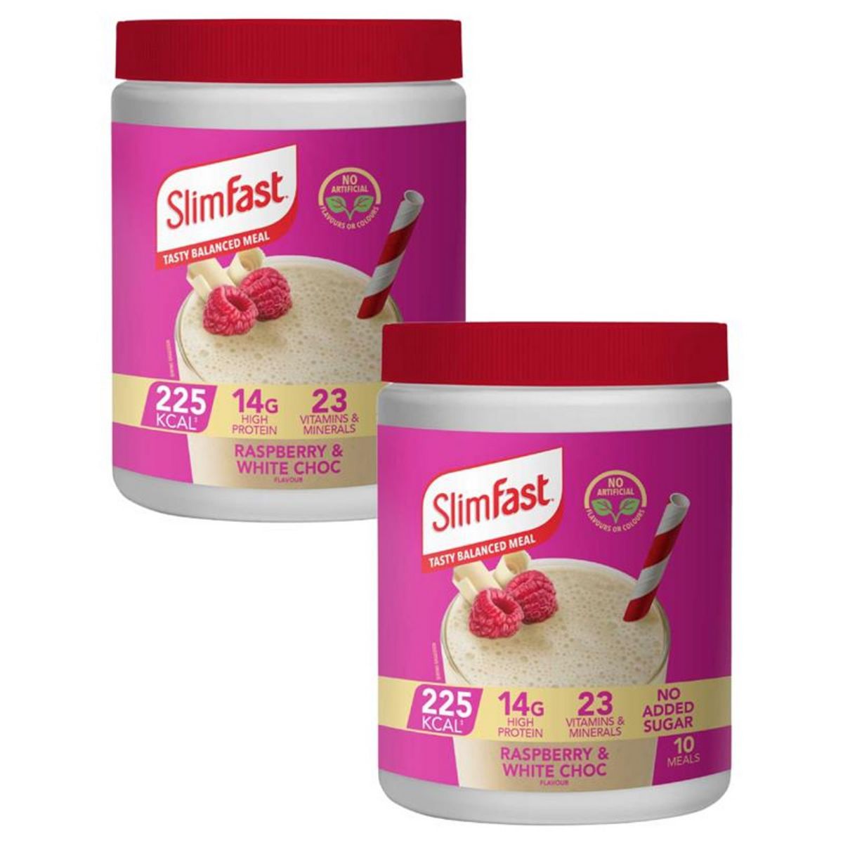 Slim Fast Rspbrry & White Chocolate Shake Bundle