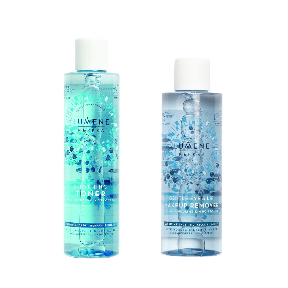 Lumene Herkkä Gentle Remover & Toner Bundle