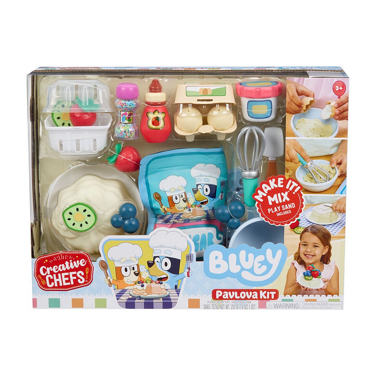Little Tikes Creative Chefs Bluey Pavlova Cake Kit
