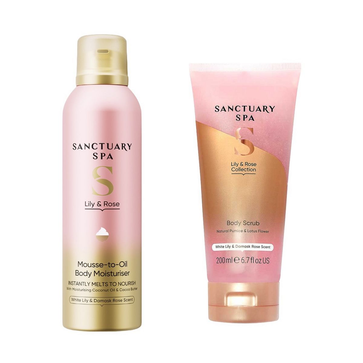 Sanctuary Spa Lily & Rose Skin Duo