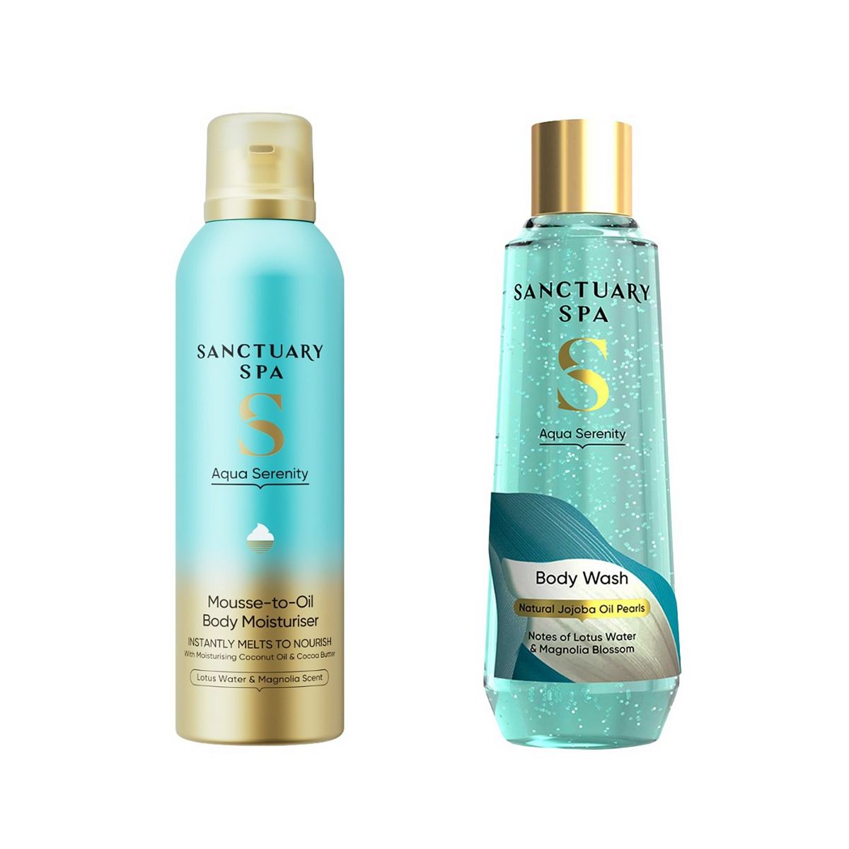 Sanctuary Spa Aqua Serenity Shower Duo