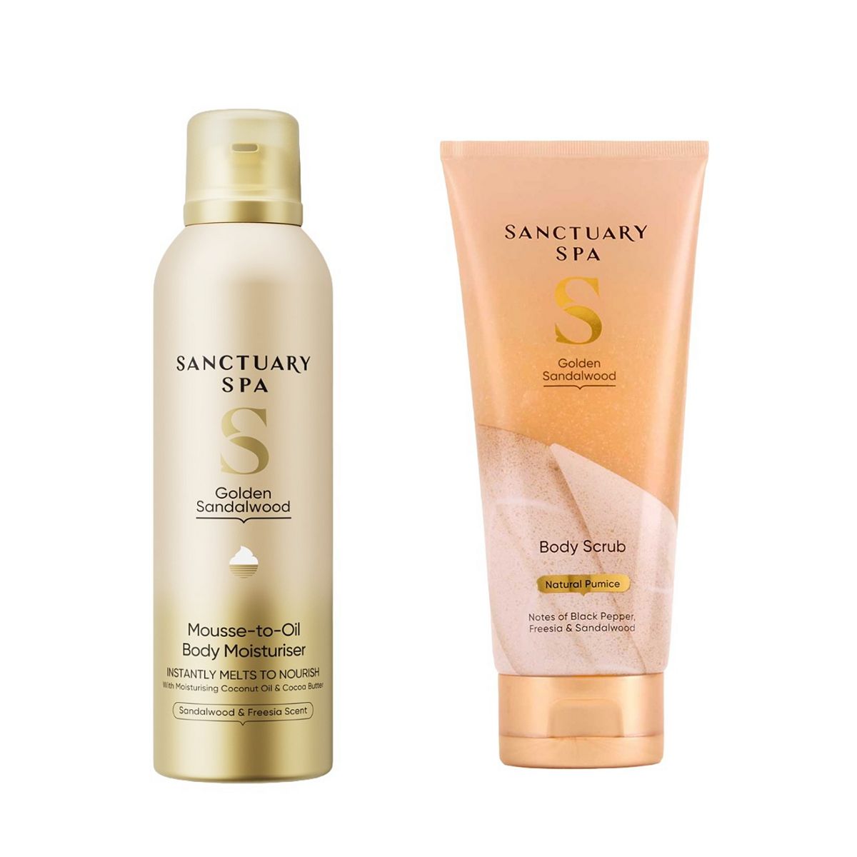 Sanctuary Spa Golden Sandalwood Duo