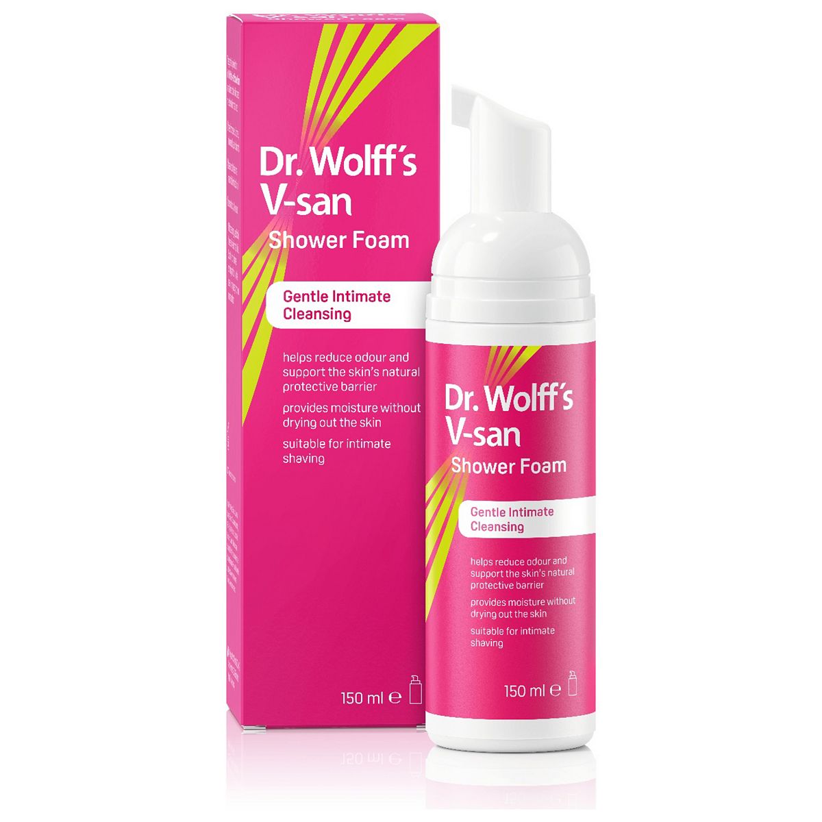 Dr Wolff 's V-San Shower Foam 150ml