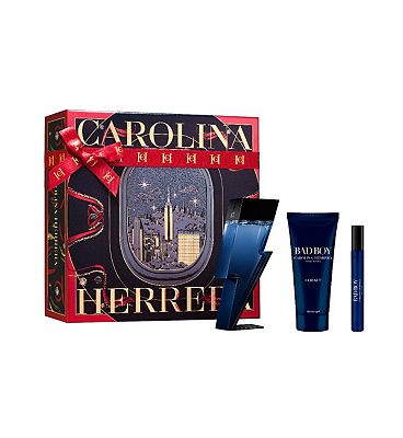 Carolina Herrera Bad Boy Cobalt Eau De Parfum 50ml Gift Set