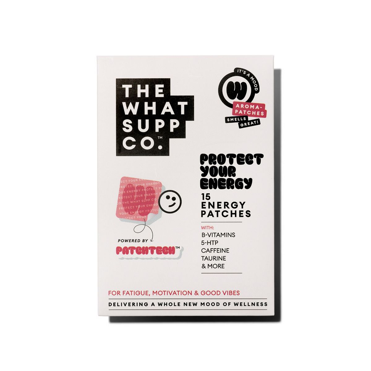 The What Supp Co. Protect Energy Patches Pack Of 15