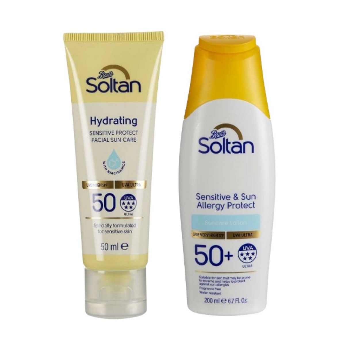 Soltan Sensitive Lotion Duo Spf50+