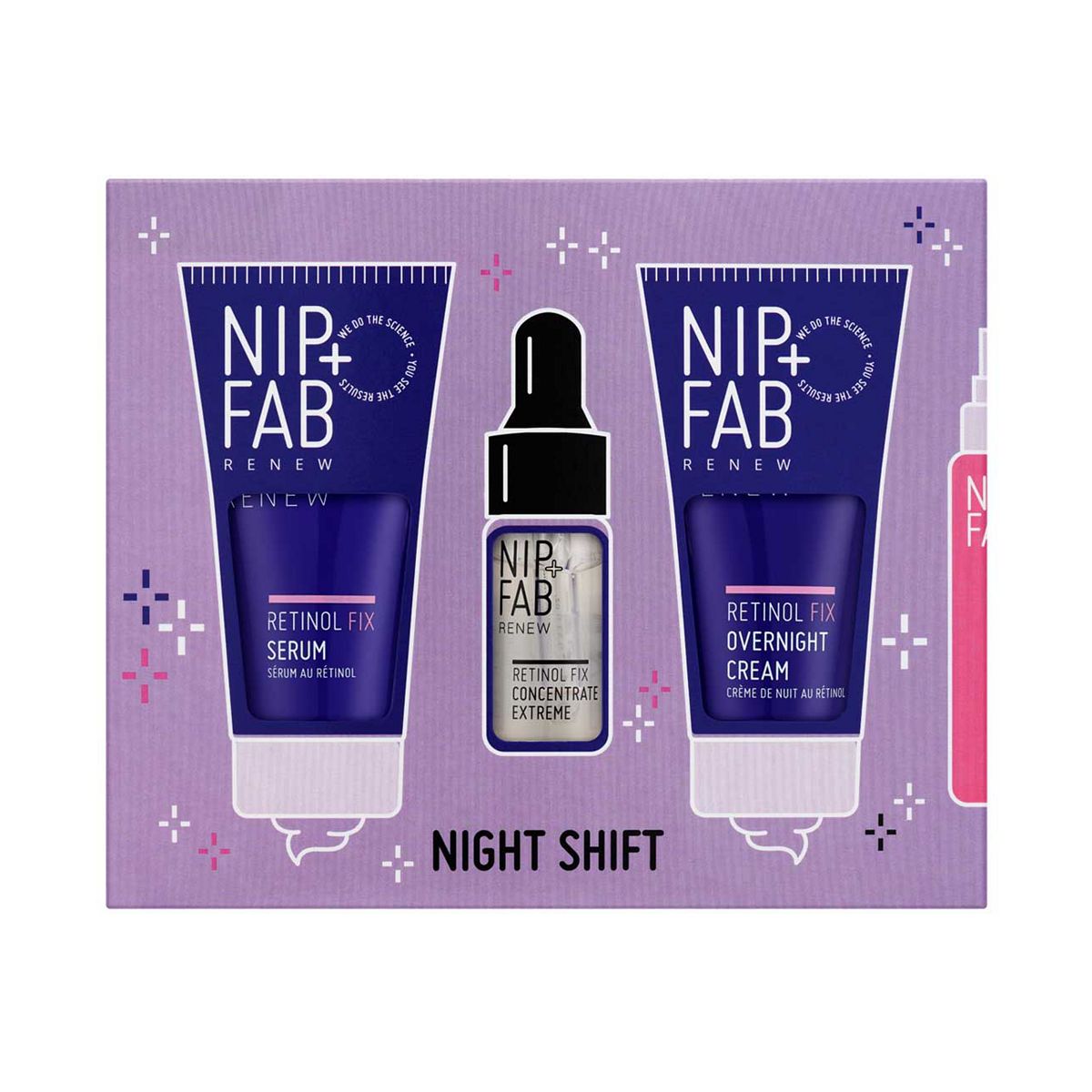 Nip+Fab Retinol Fix Night Shift Trio Set