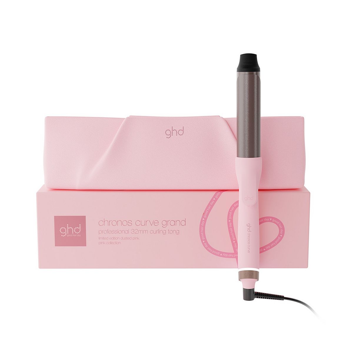 Ghd Chronos Curve Limited Edition Grand Tong Dusted Pink 32Mm Barrel