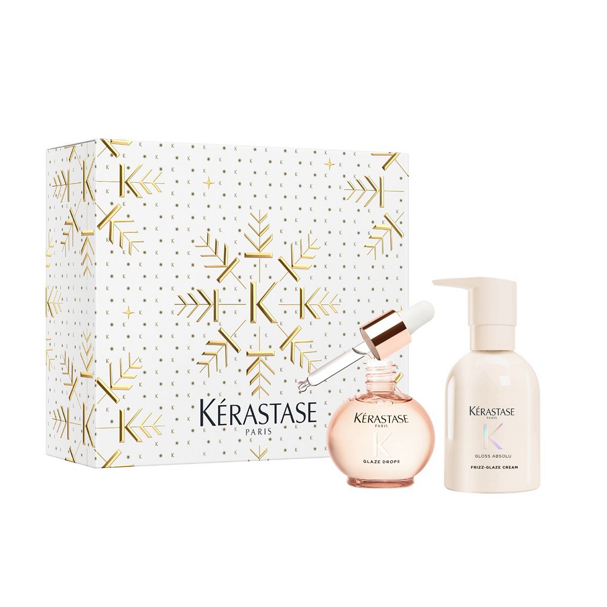 Kerastase Gloss Absolu Oil 45Ml And Creme Cream 240Ml Duo Set