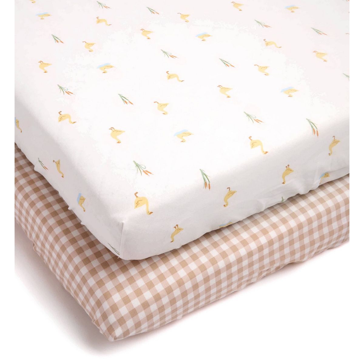 Clair De Lune Little Duckling 2 Pack Cot Bed Sheets