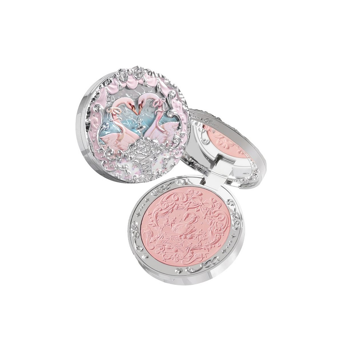 Flower Knows Swan Ballet Series Embossed Blush 05 Dreamy Season