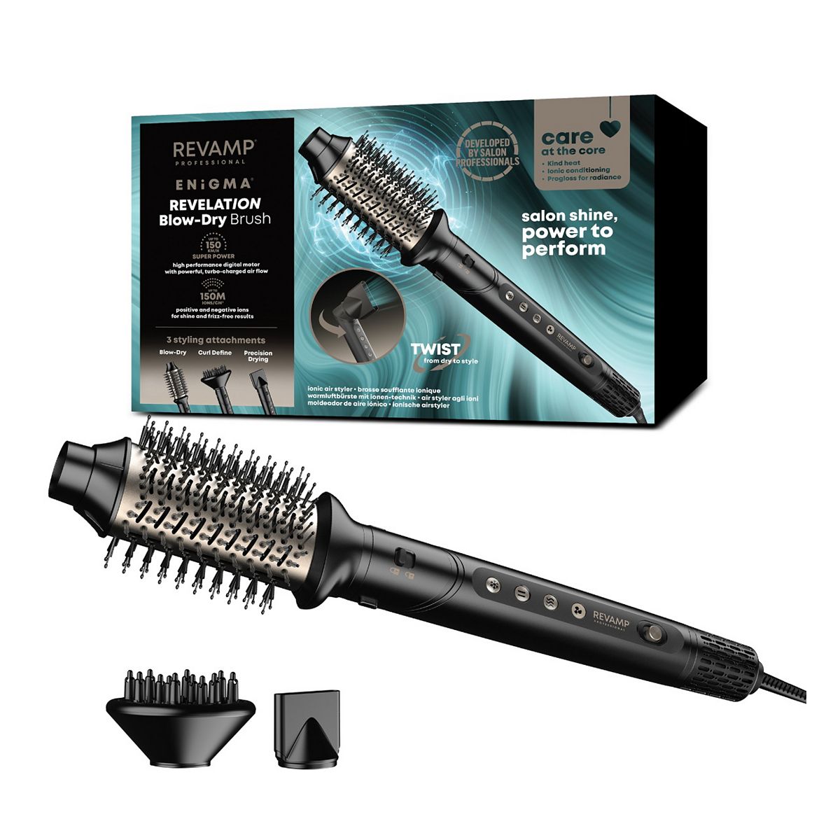 Revamp Enigma Revelation Ionic Blow Dry Brush