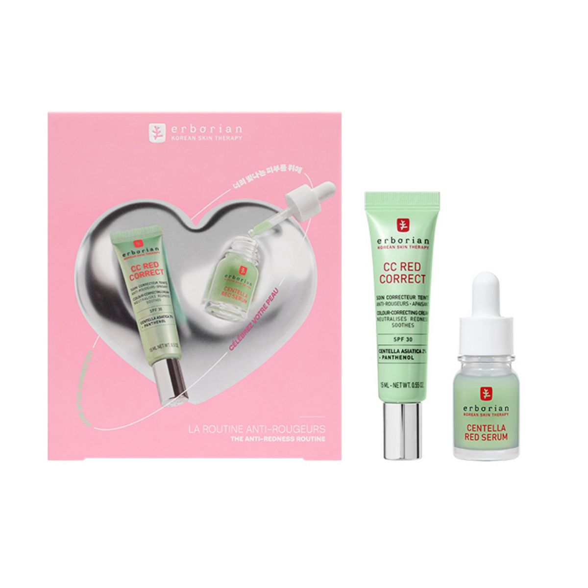 Erborian The Anti-Redness Routine Set