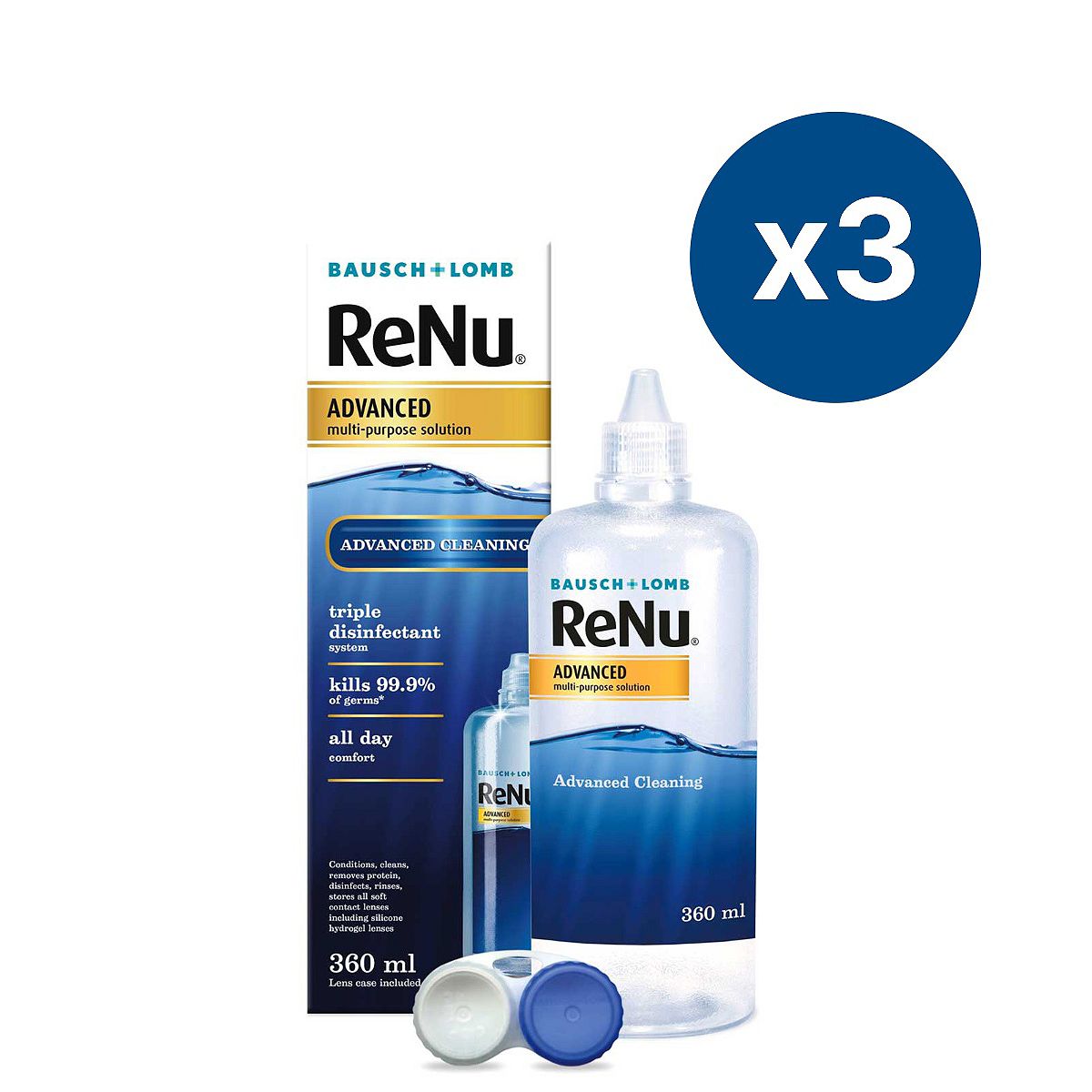 Renu Advanced Multi-Purpose Solution Bundle