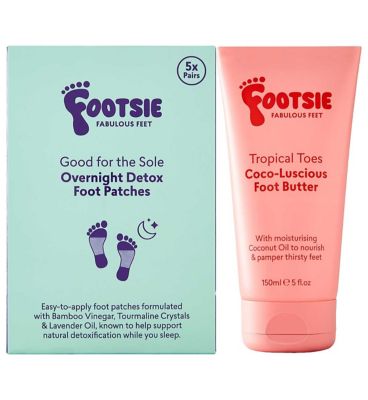 Footise Foot Detox Patches & Butter Bundle - Boots