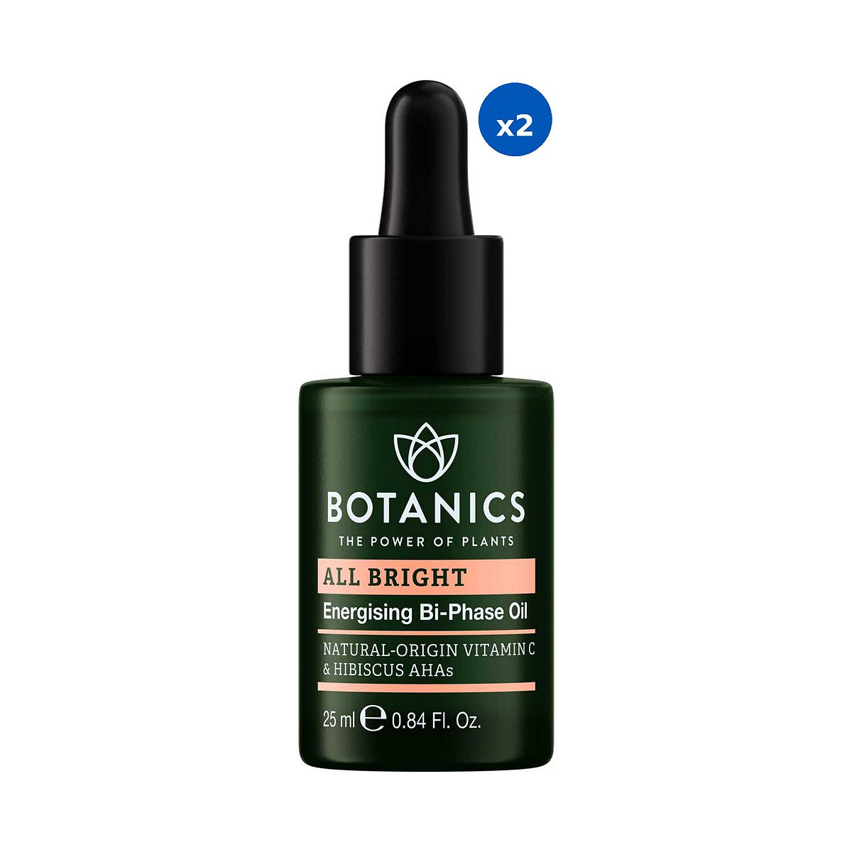 Botanics All Bright Energising Bi-Phase Face Oil Duo
