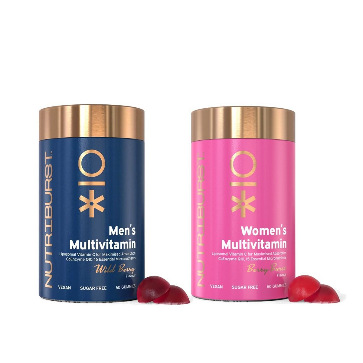 Nutriburst Mens & Women's Vitamin Bundle
