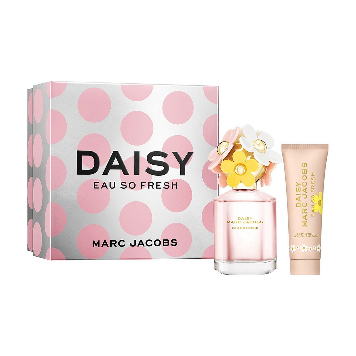 Marc Jacobs Daisy Eau So Fresh De Toilette For Women And Body Lotion Duo Gift Set 75ml