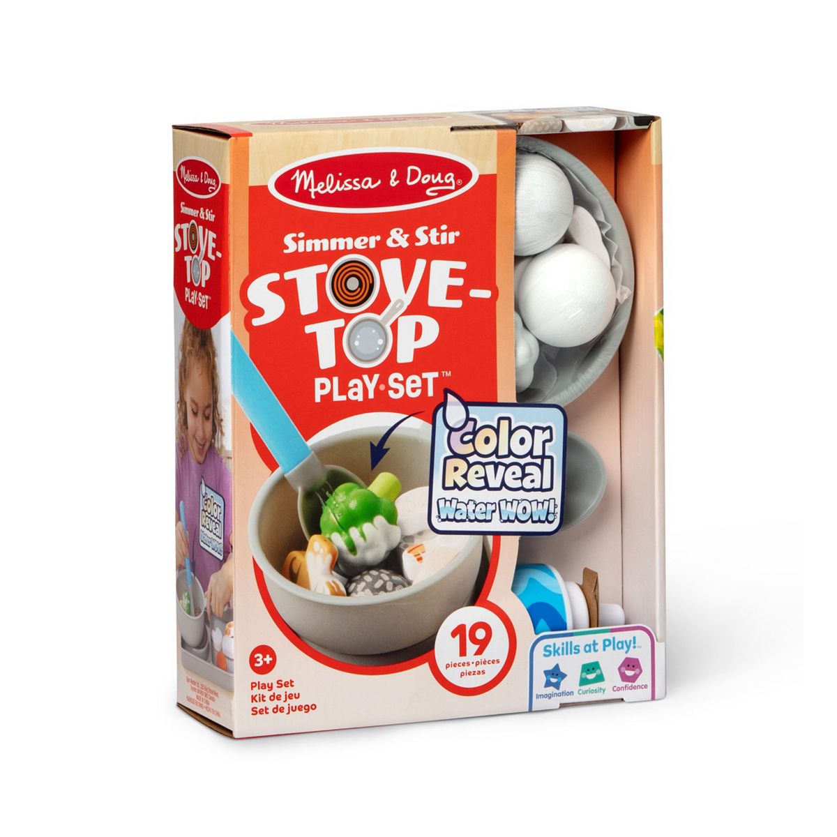 Melissa & Doug Simmer Stove Set Play