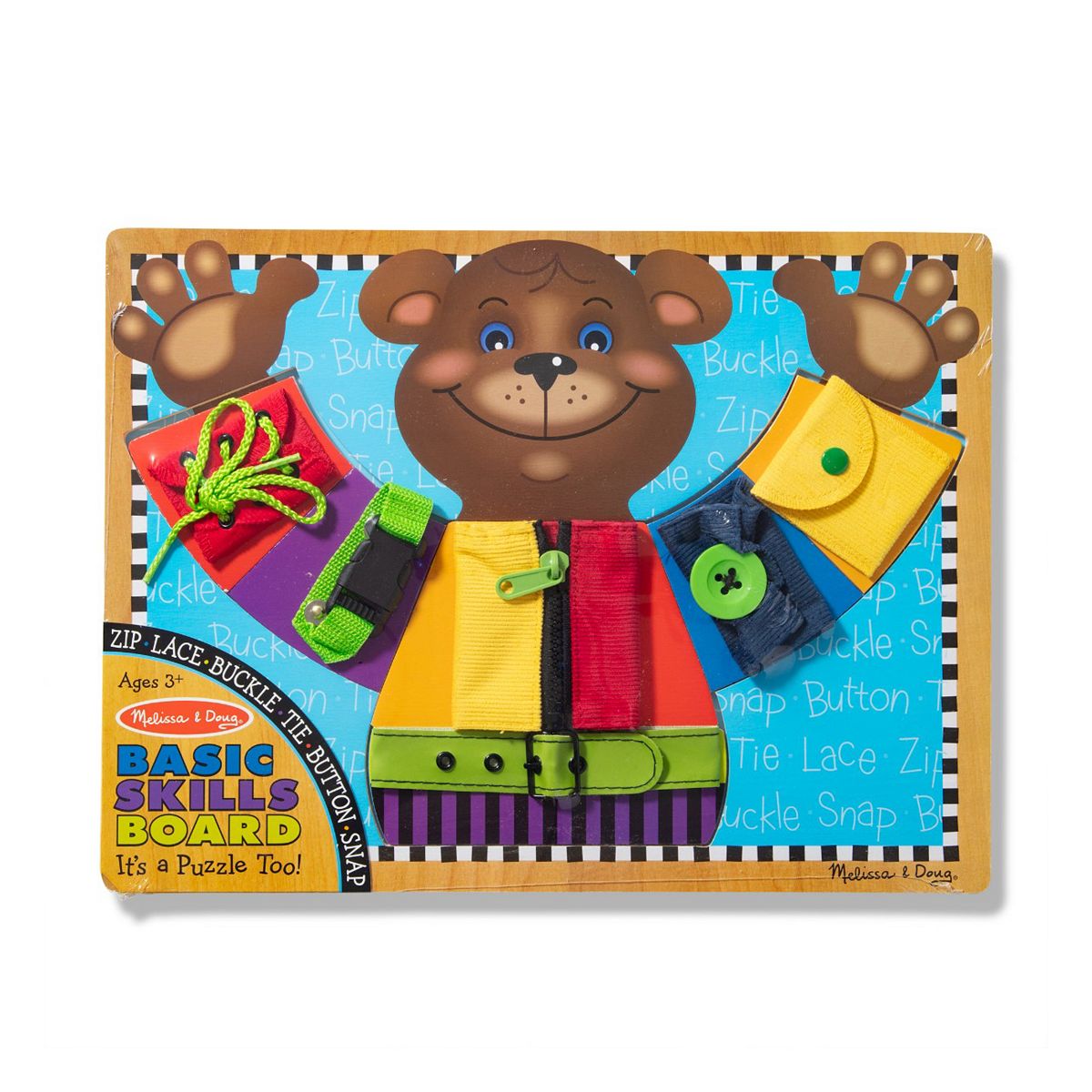 Melissa & Doug Basic Skills Board Education Toy