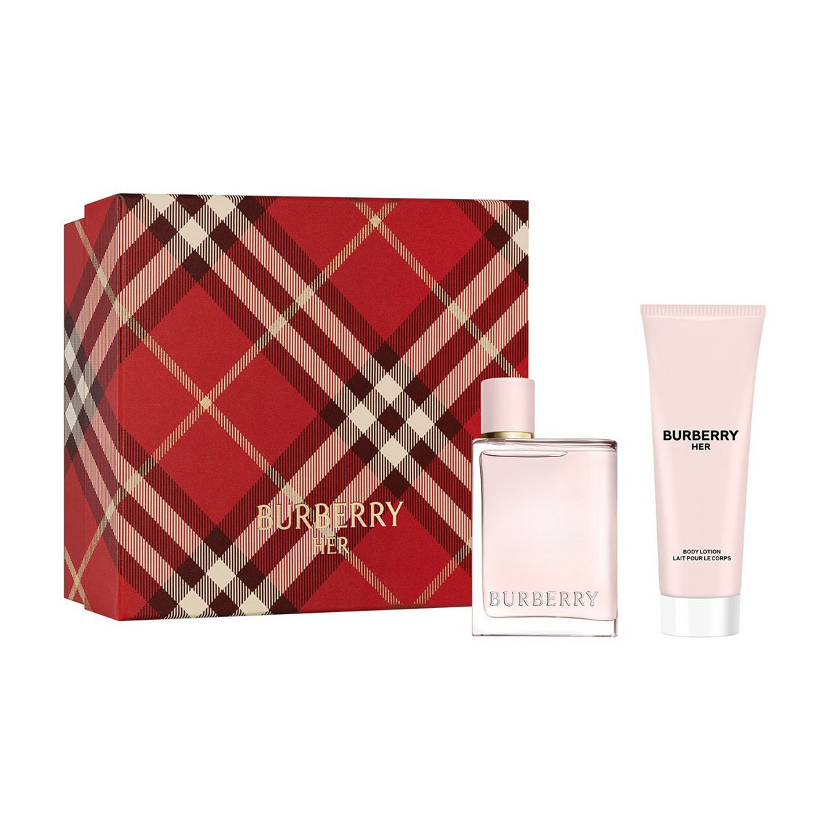 Burberry Her Eau De Parfum For Women And Body Lotion Duo Gift Set