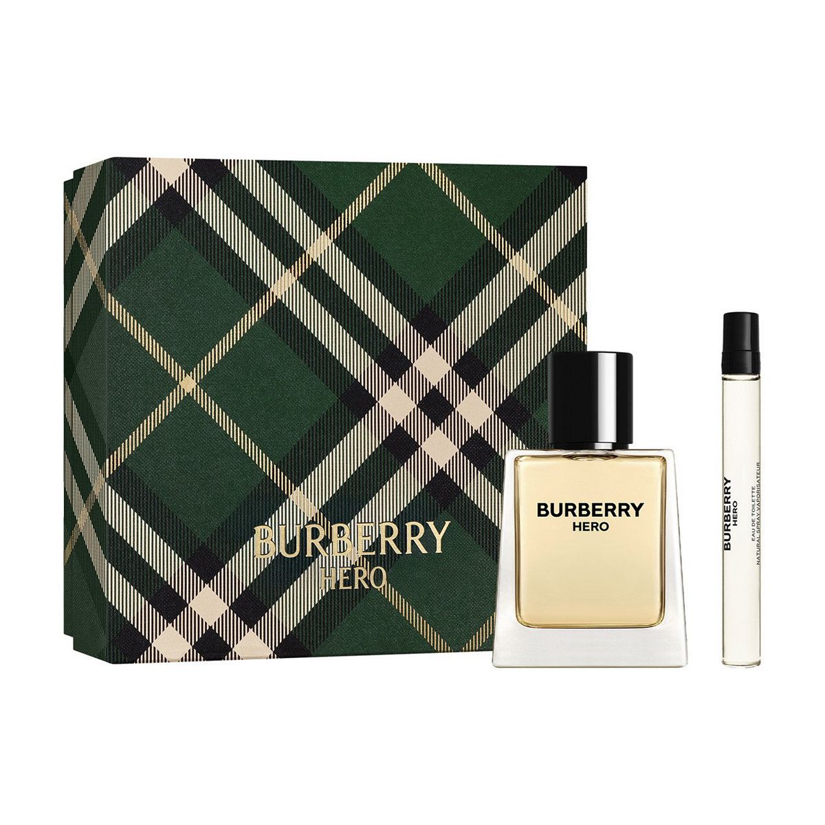 Burberry Hero Eau De Toilette For Men Duo Gift Set 50Ml & 10ml