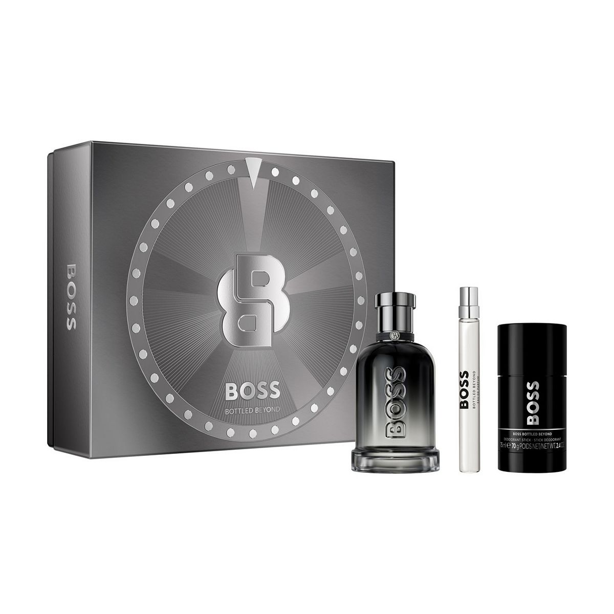 Boss Bottled Beyond Eau De Parfum For Men Trio Gift Set